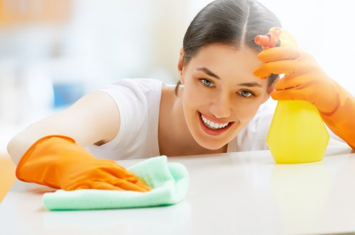 Regular cleaning for a KT2 home with tidy living spaces and maintained surfaces