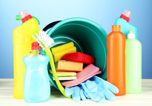 Cleaning shared corridors and communal areas in a KT2 building