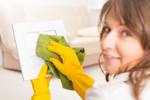 Waste handling and environmental compliance for cleaning services